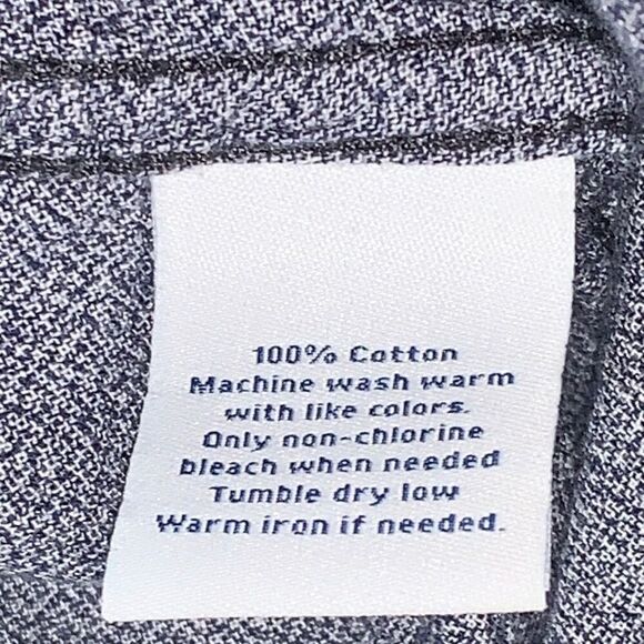 Urban Pipeline Mens Size XL Button Front Shirt Blue Chest Pocket Long Sleeve - Picture 4 of 6